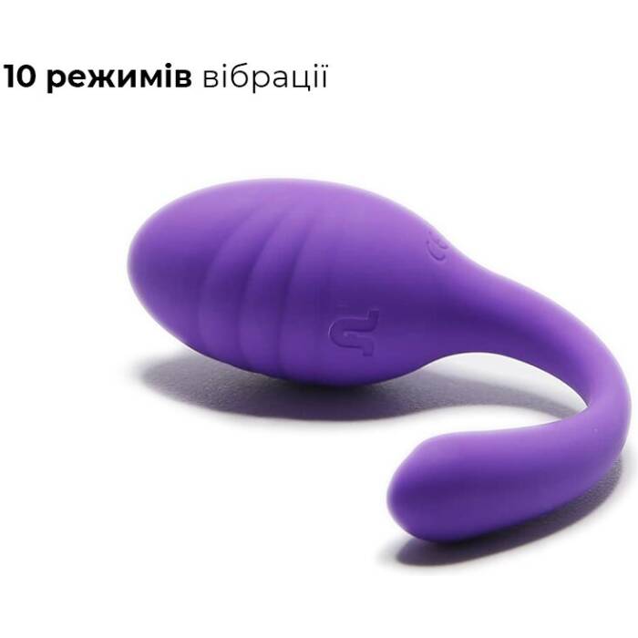 Віброяйце зі стимулятором клітора Adrien Lastic Smart Dream II з пультом LRS, можна під одяг