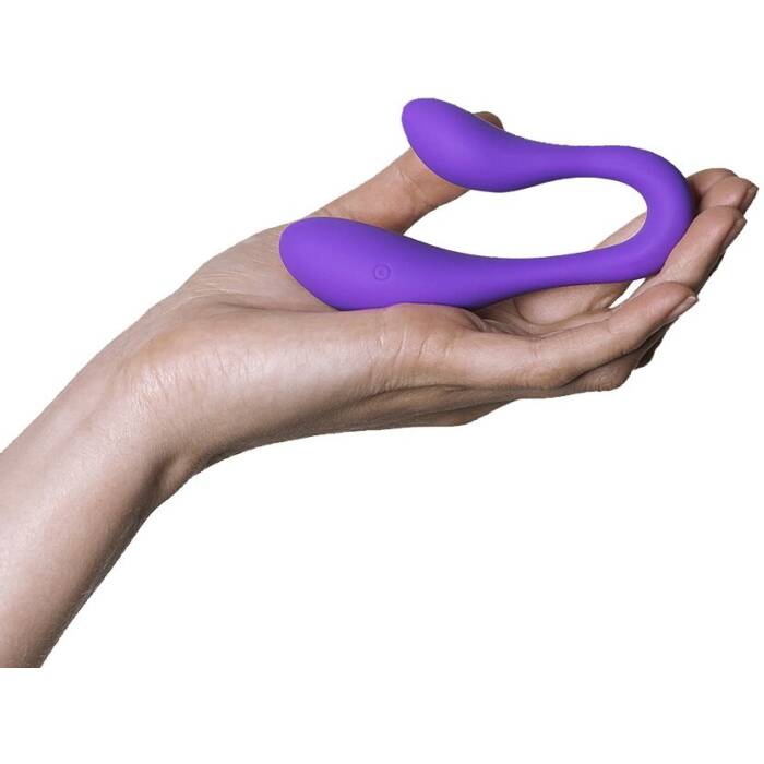Вібратор для пар Adrien Lastic Couple Secrets II з пультом LRS, два мотори, універсальний
