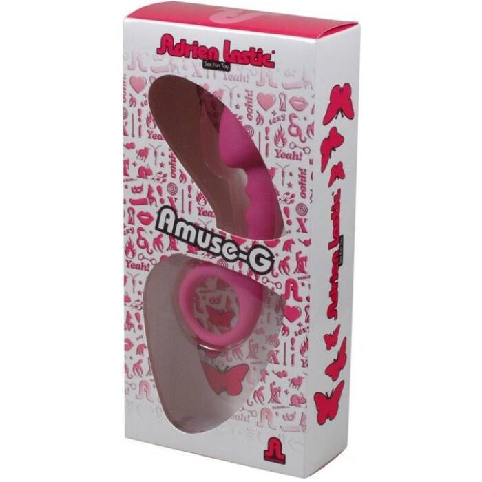 Анальна пробка Adrien Lastic Budy Pink із стимулюючою ніжкою, макс. діаметр 2,5 см
