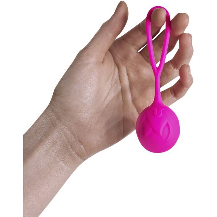 Вагінальні кульки Adrien Lastic Geisha Lastic Balls Mía Magenta (L), діаметр 4 см, маса 42 г