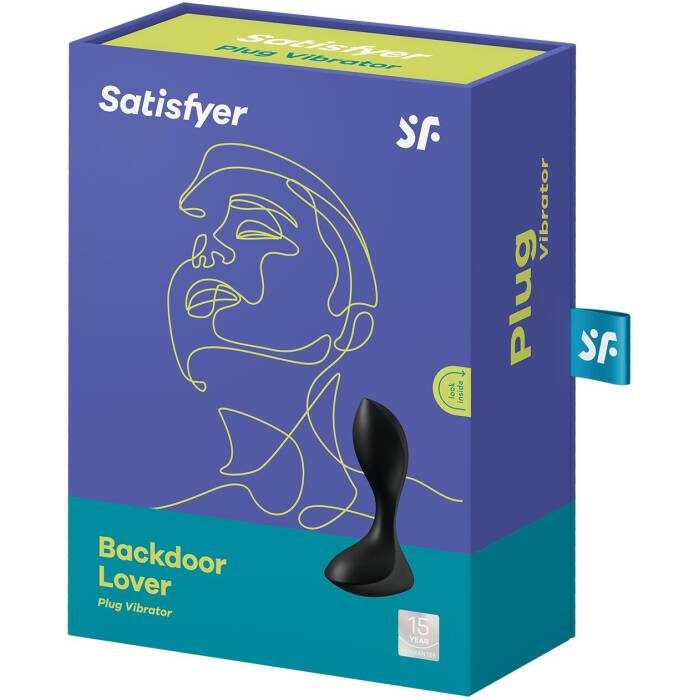 Анальна вібропробка Satisfyer Backdoor Lover Black