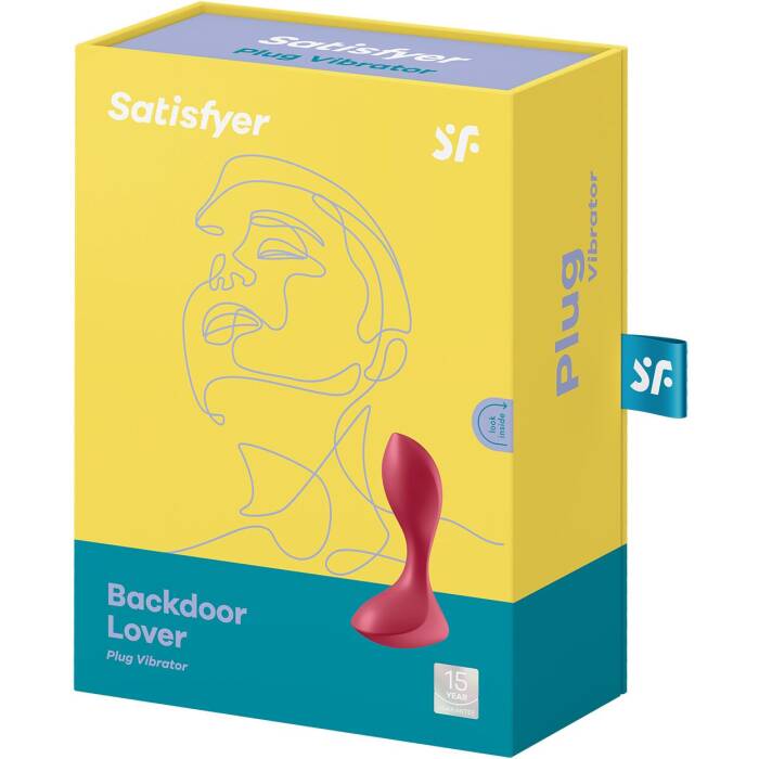 Анальна вібропробка Satisfyer Backdoor Lover Red