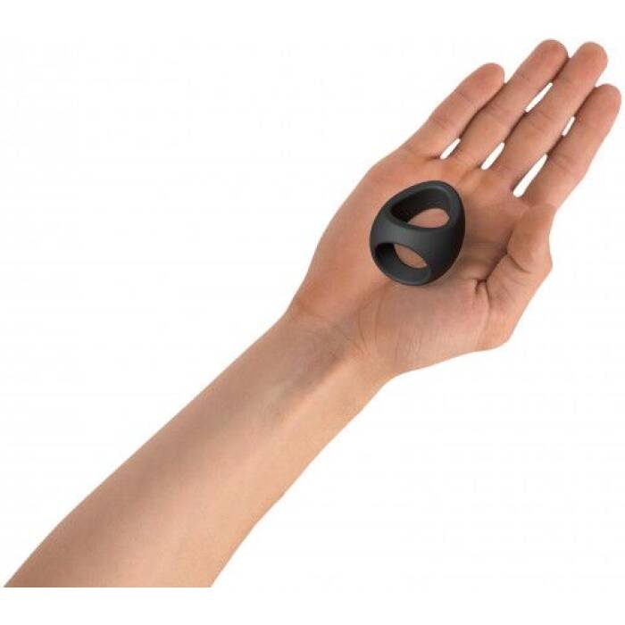 Ерекційне кільце подвійне Love To Love FLUX RING - BLACK ONYX