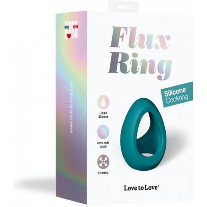 Ерекційне кільце подвійне Love To Love FLUX RING - TEAL ME