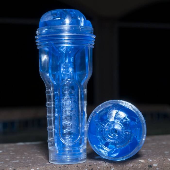 Мастурбатор Fleshlight Turbo Thrust Blue Ice (імітатор мінету)