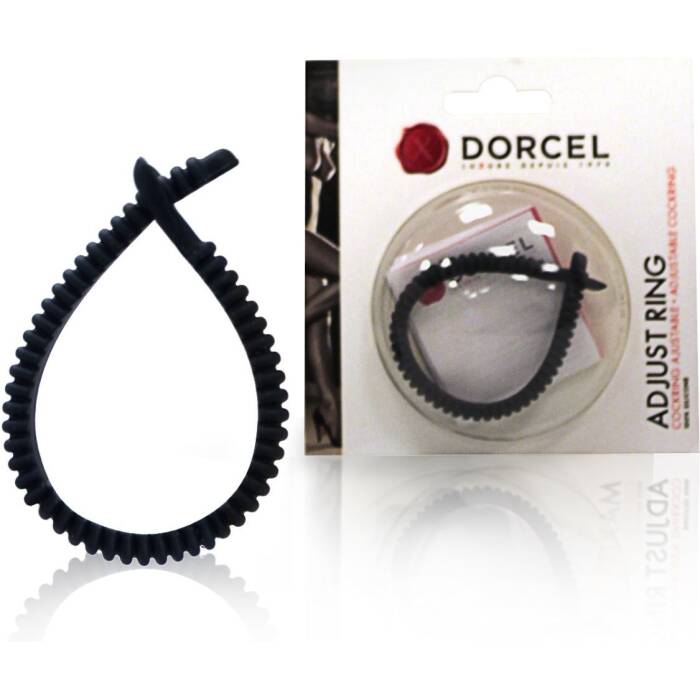 Ерекційне кільце-ласо Dorcel Adjust Ring, еластичне, регульована тугість