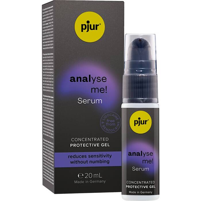 Розслаблювальний анальний гель pjur analyse me! Serum 20 мл, створює плівку, концентрований