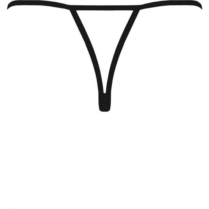 Трусики мереживні з доступом Passion Exclusive VIOLANTE THONG S/M, black