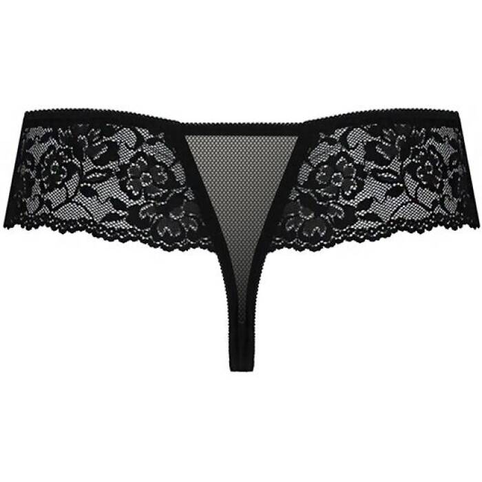 Трусики Passion Exclusive ABLA THONG L/XL, black