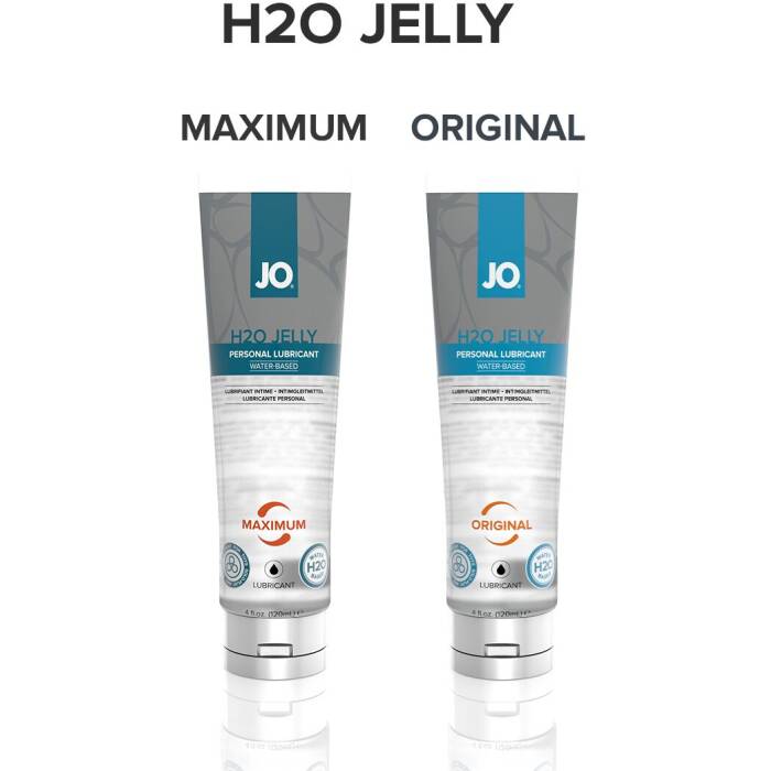 Густий лубрикант на водній основі JO H2O JELLY — ORIGINAL (120 мл), без парабенів та гліколю