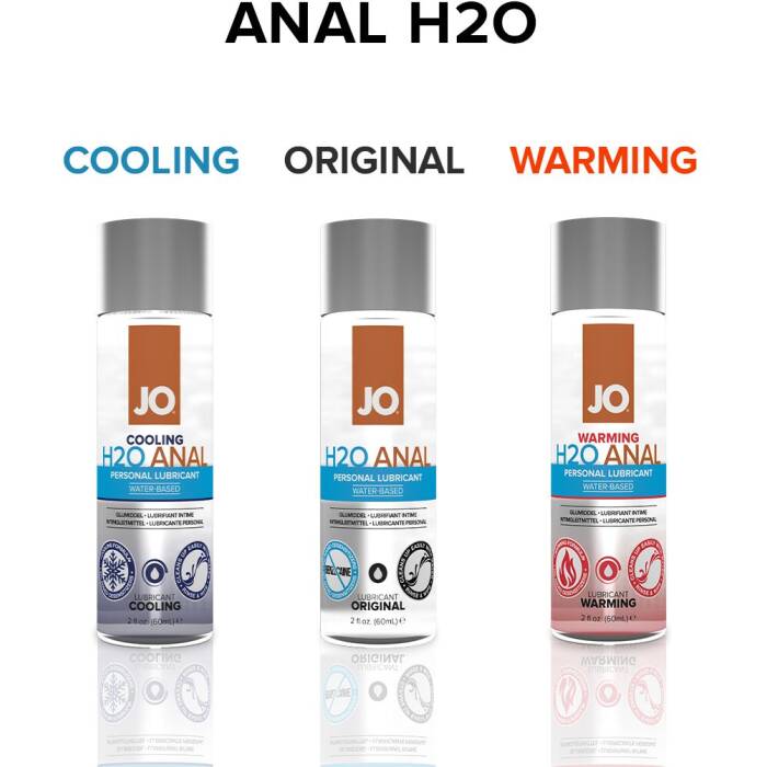 Анальна змазка JO ANAL H2O — ORIGINAL (60 мл) на водній основі, рослинний гліцерин