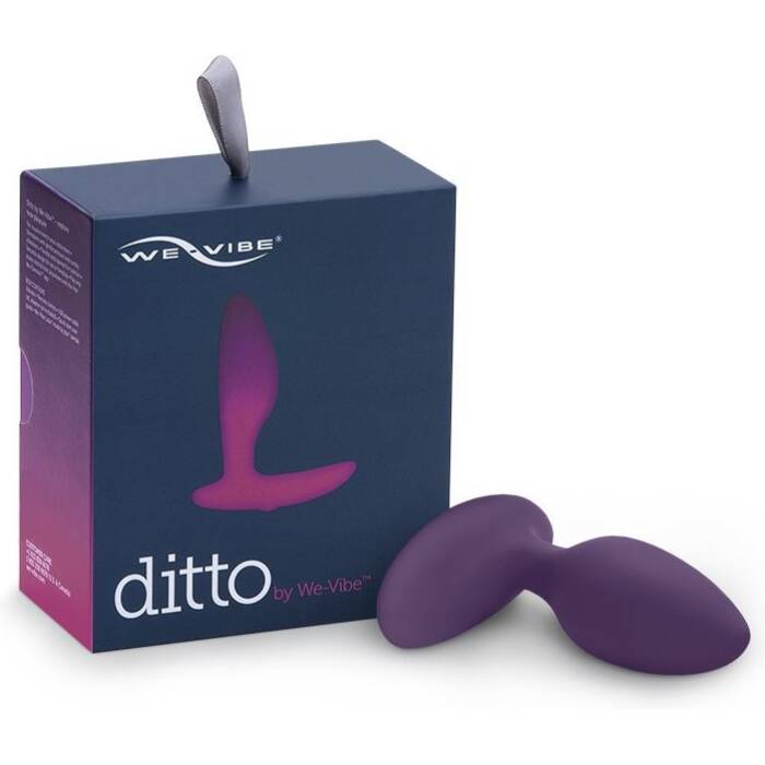 Анальна смарт-вібропробка We-Vibe Ditto Purple з пультом ДК