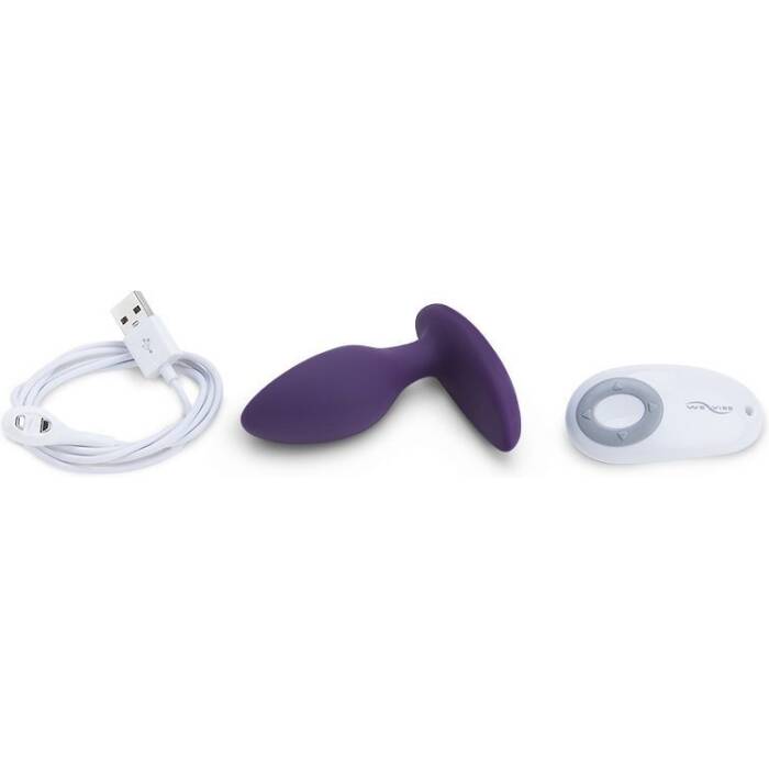 Анальна смарт-вібропробка We-Vibe Ditto Purple з пультом ДК
