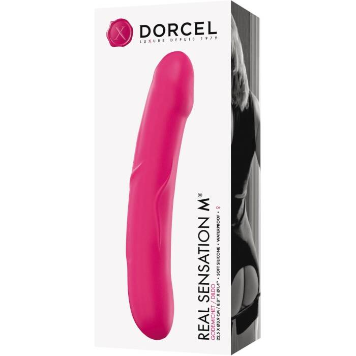 Ділдо Dorcel Real Sensation M Magenta, силікон