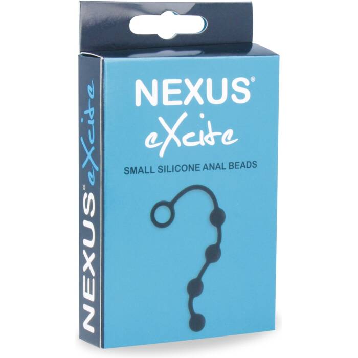 Анальні кульки Nexus Excite Small Anal Beads, силікон, макс. діаметр 2 см