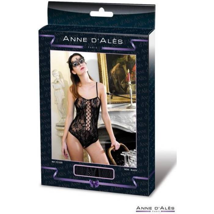 Боді-сітка Anne De Ales BAROQUE Black M/L