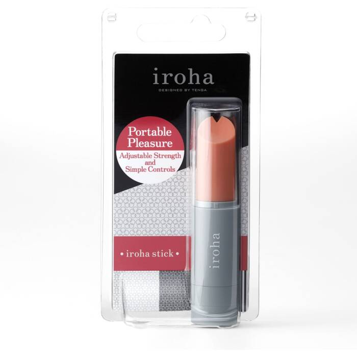 Вібратор-помада IROHA STICK Grey