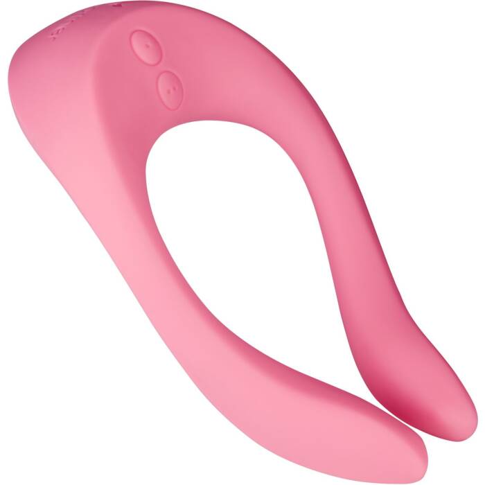 Вібратор для пар Satisfyer Endless Joy Pink, 3 незалежні мотори, багатофункціональний