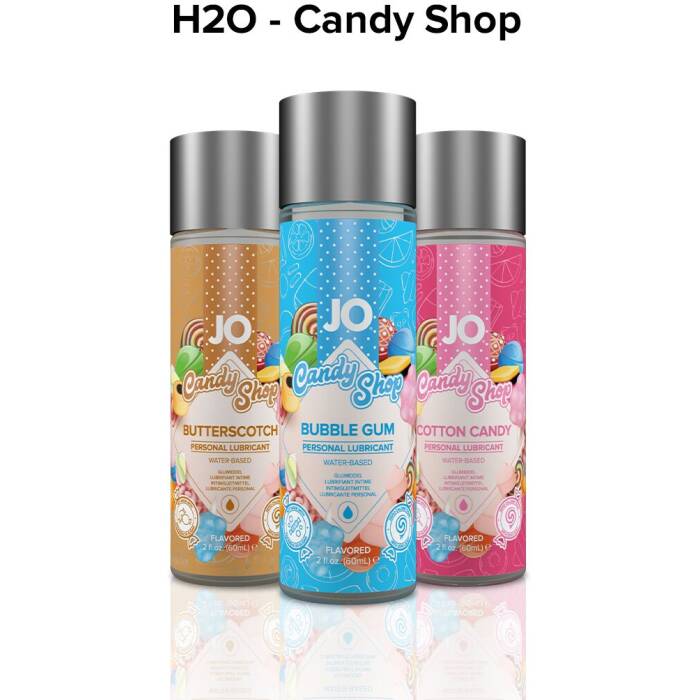 Лубрикант на водній основі JO H2O — Candy Shop — Butterscotch (60 мл) без цукру та парабенів