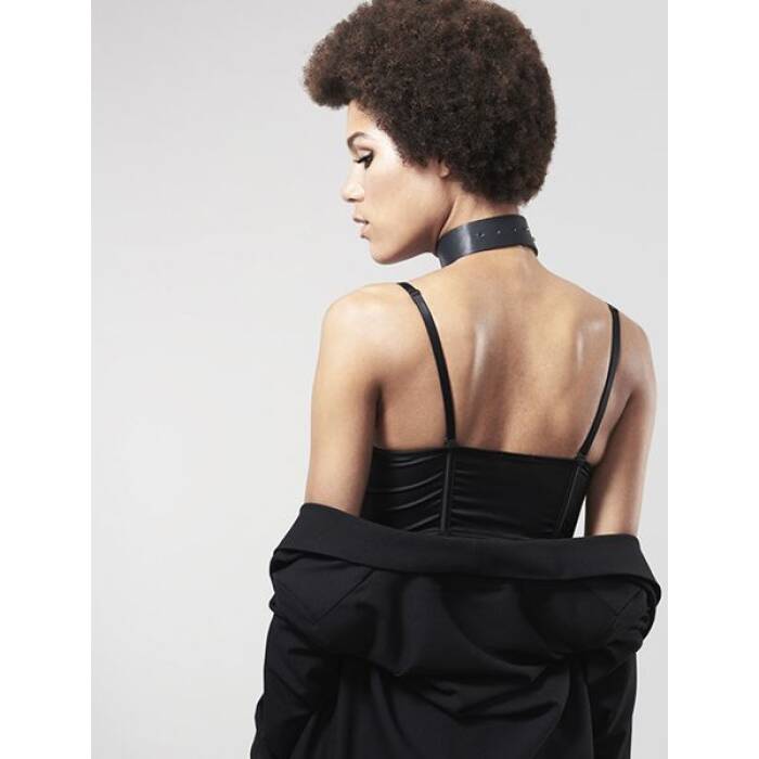 Чокер Bijoux Indiscrets MAZE – Wide Chocker Black