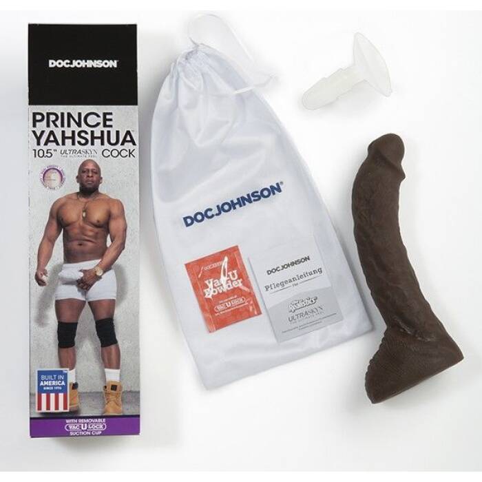 Фалоімітатор Doc Johnson Prince Yahshua 10.5 Inch Cock - ULTRASKYN