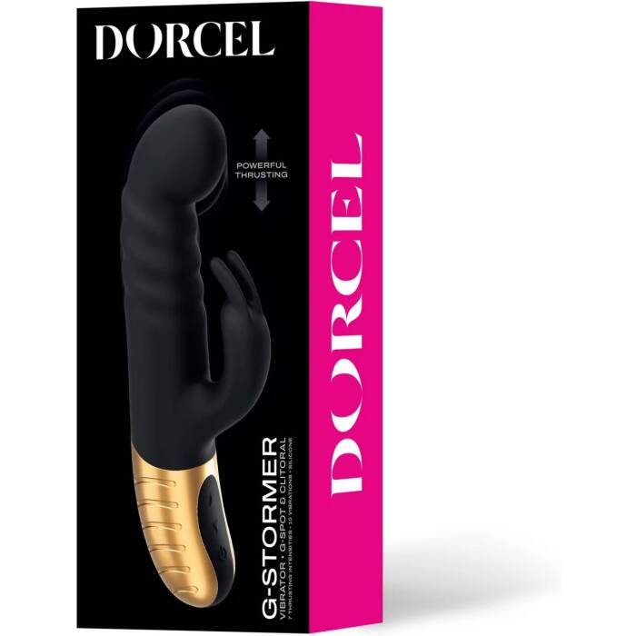 Вібратор Dorcel G-STORMER зі зворотно-поступальним рухом головки, стимуляція точки G