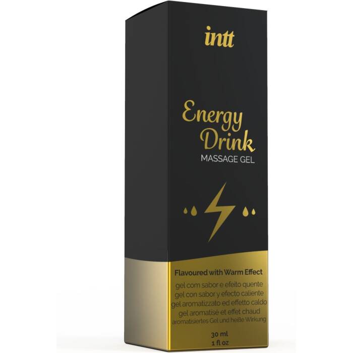 Масажний гель для інтимних зон Intt Energy Drink (30 мл) розігріваючий