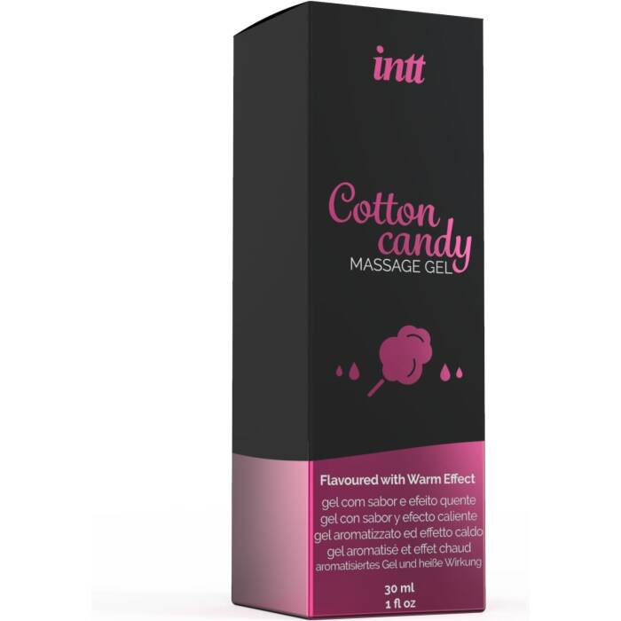 Масажний гель для інтимних зон Intt Cotton Candy (30 мл) розігрівальний