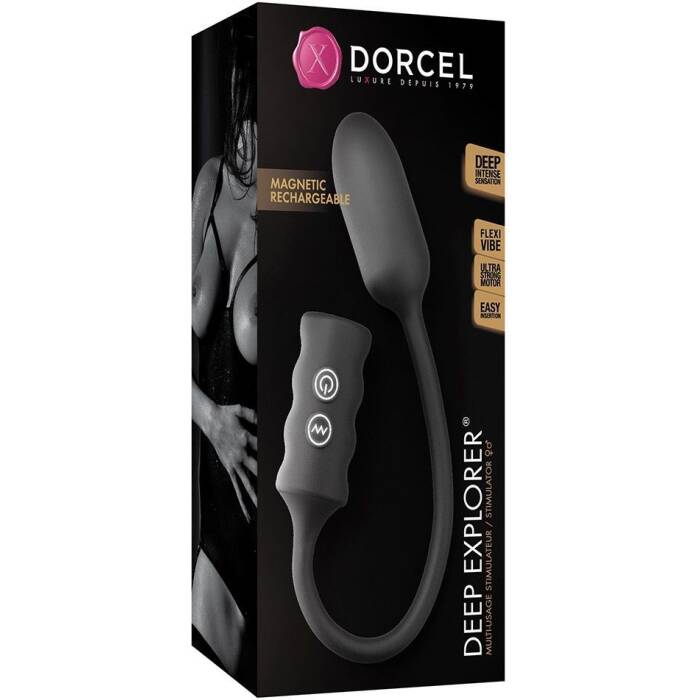 Виброяйце Dorcel Deep Explorer, підходить для вагінальної та анальної стимуляції, потужне