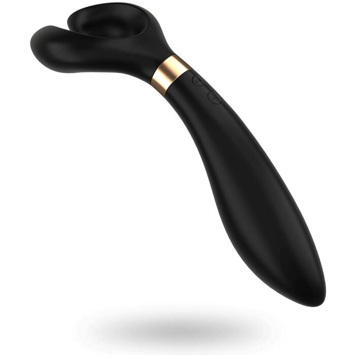 Вібратор для пар Satisfyer Endless Fun Black, 3 незалежні мотори, багатофункціональний