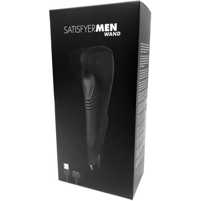 Мастурбатор Satisfyer Men Wand, багатофункціональний, чудово для пар, вібро-мінет