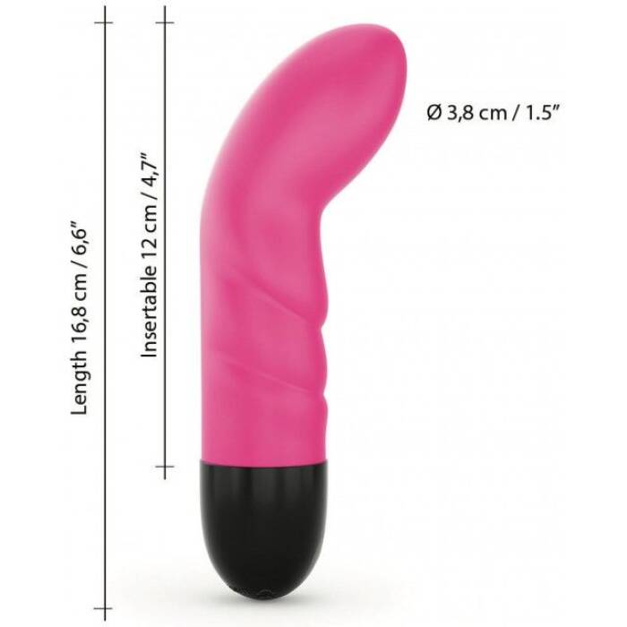 Вібратор Dorcel Expert G 2.0 Magenta для точки G, що перезаряджається