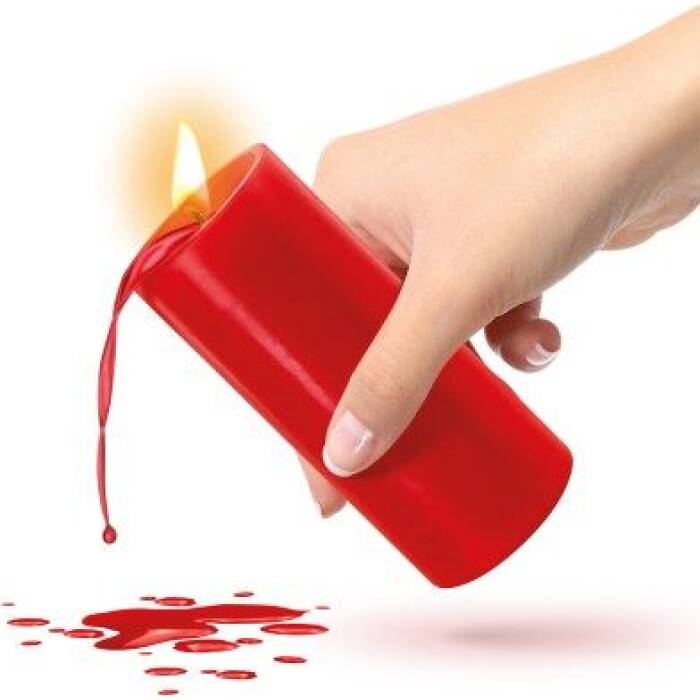 БДСМ-cвічка низькотемпературна Fetish Tentation SM Low Temperature Candle Red