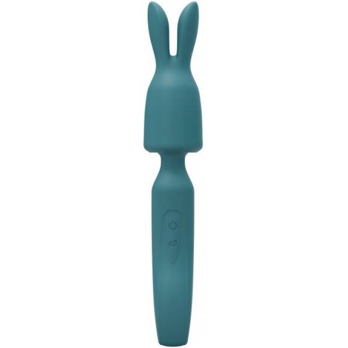 Вібромасажер з двома насадками Love To Love R-EVOLUTION TEAL ME, гнучка голівка