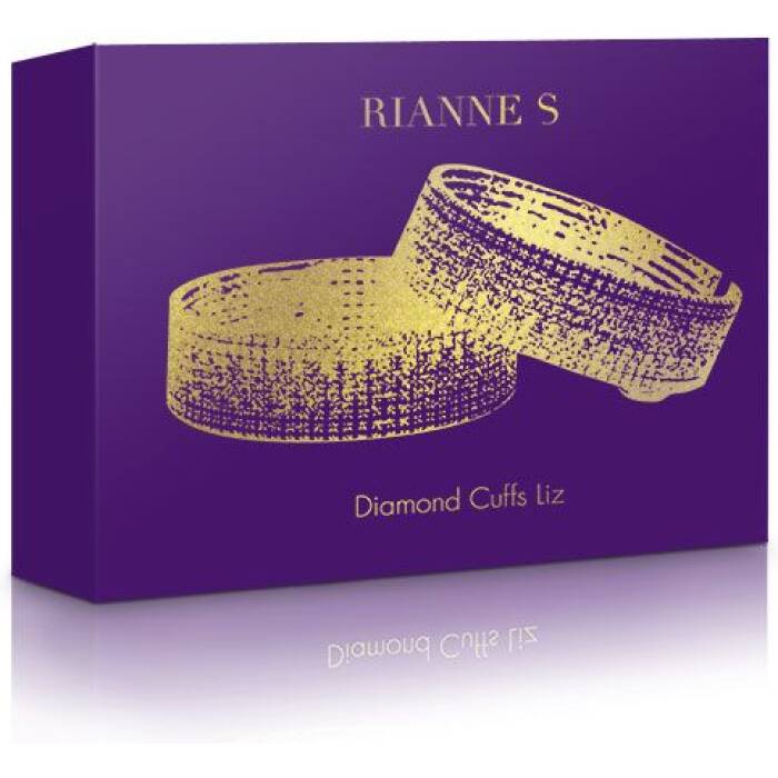 Лакшері наручники-браслети з кристалами Rianne S: Diamond Cuffs, подарункове паковання