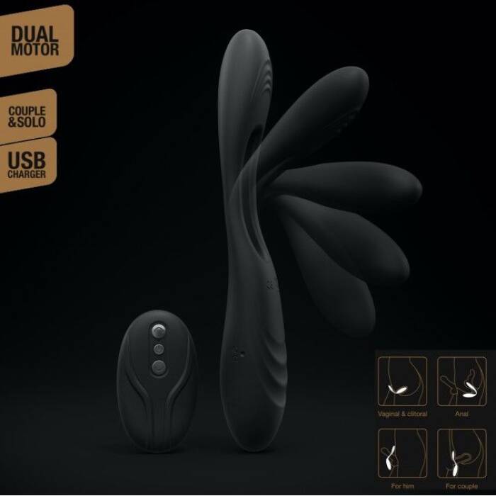 Вібратор для пар Dorcel MULTI JOY з пультом ДК