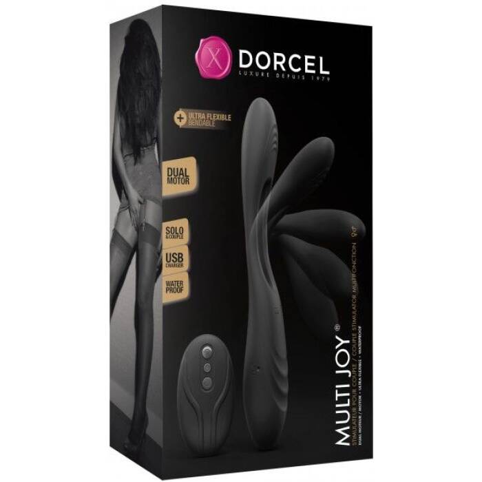 Вібратор для пар Dorcel MULTI JOY з пультом ДК