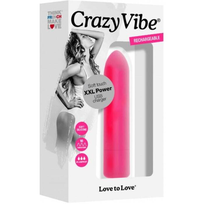 Віброкуля Love To Love Crazy Vibe перезаряджувана