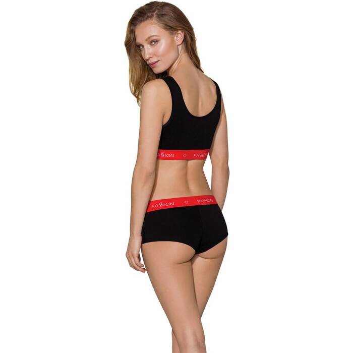 Трусики-шортики Passion PS003 PANTIES L, black