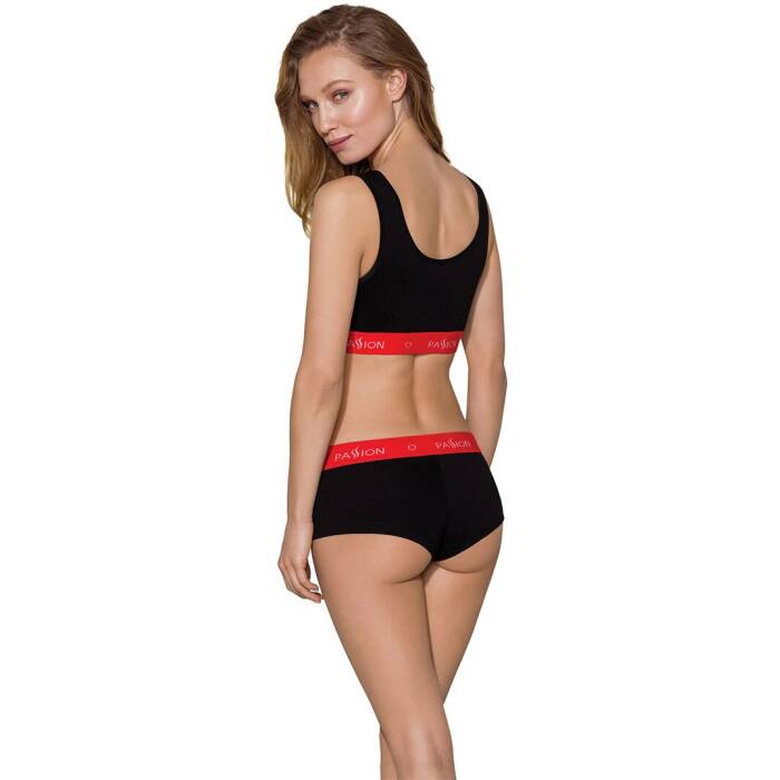 Трусики-шортики Passion PS003 PANTIES XL, black