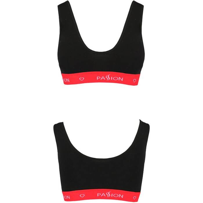 Спортивний топ на широких бретелях Passion PS003 TOP M, black