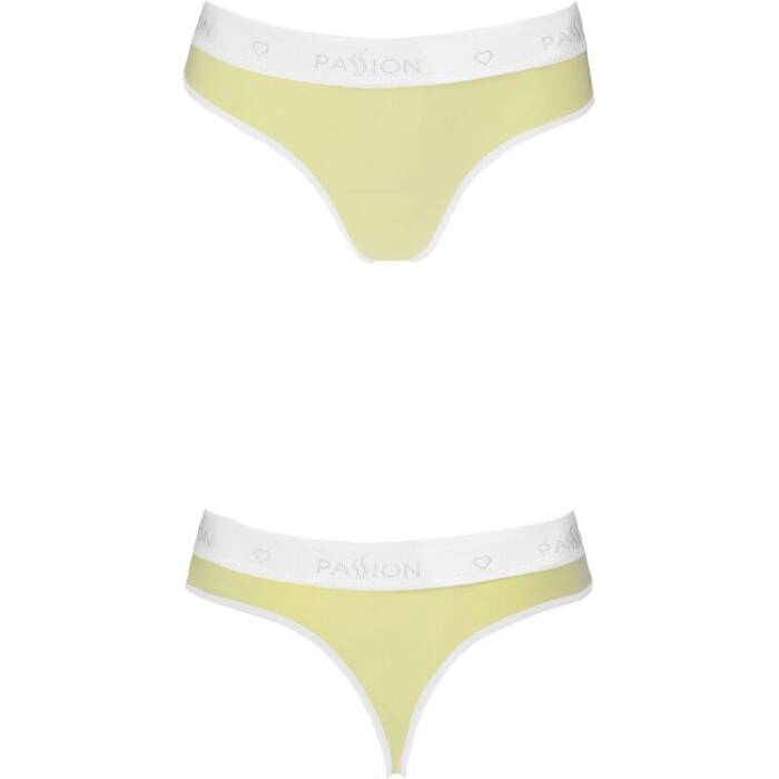 Спортивні трусики-стрінги Passion PS007 PANTIES M, yellow