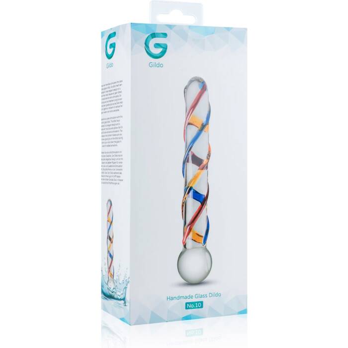 Скляний дилдо Gildo Glass Dildo No. 10