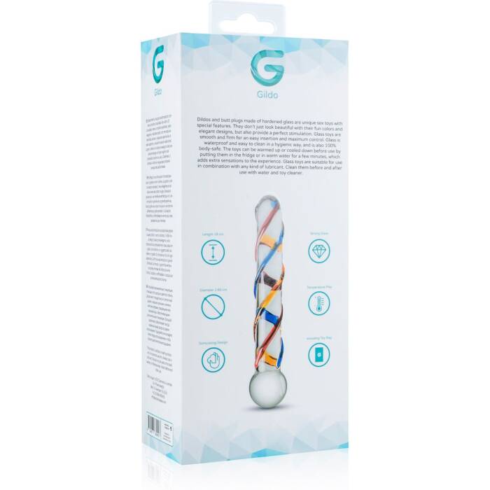 Скляний дилдо Gildo Glass Dildo No. 10