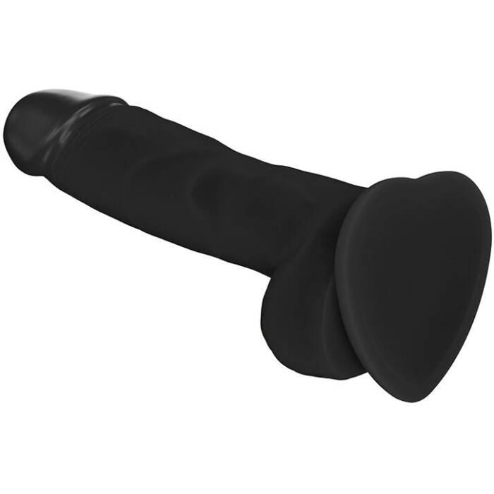 Реалістичний фалоімітатор Strap-On-Me SOFT REALISTIC DILDO Black - Size L