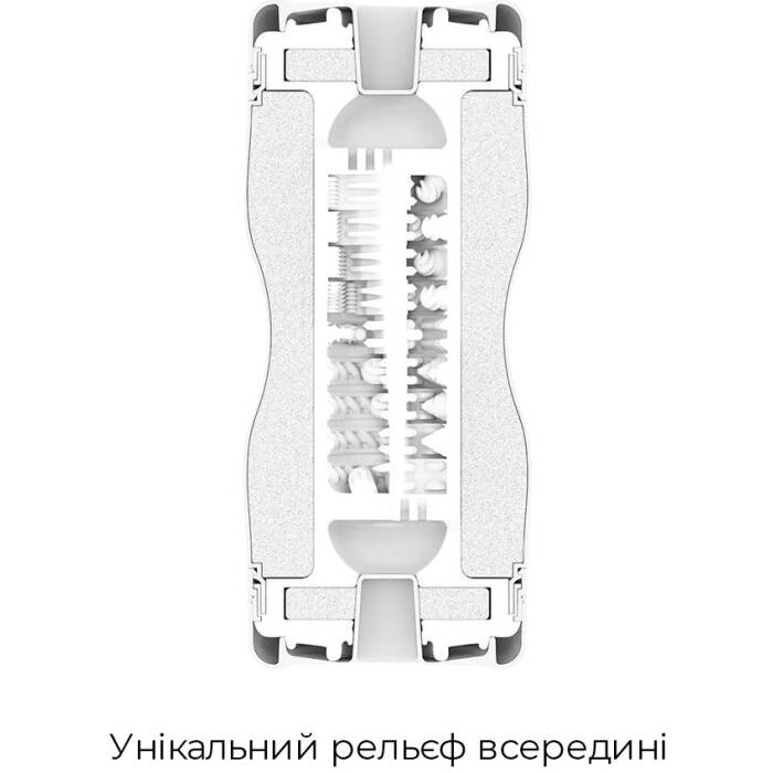 Мастурбатор Tenga Dual Sensation Cup двосторонній, із двома незалежними каналами