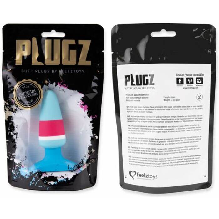 Анальна пробка FeelzToys - Plugz Butt Plug Colors Nr. 1