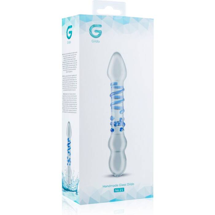 Скляний дилдо Gildo Glass Dildo No. 21