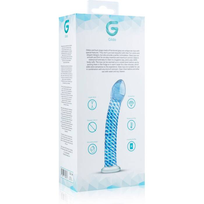 Скляний дилдо Gildo Glass Dildo No. 5