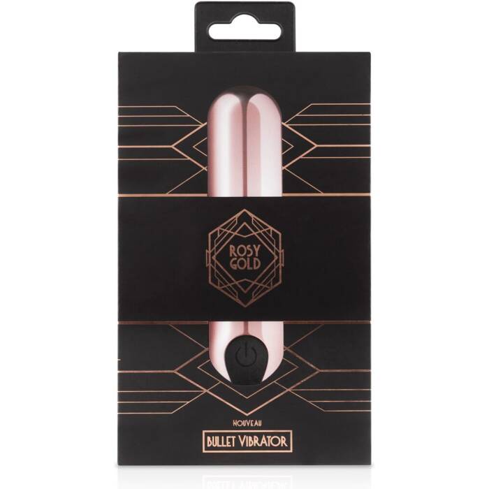 Віброкуля Rosy Gold — Nouveau Bullet Vibrator, перезаряджається
